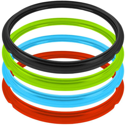 Silicone Rubber Gasket Sealing Ring for 3L/4L/5L/6L Electric Pressure Cooker White
