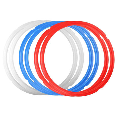 Silicone Rubber Gasket Sealing Ring for 3L/4L/5L/6L Electric Pressure Cooker White