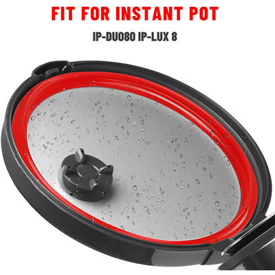 Silicone Rubber Gasket Sealing Ring for 3L/4L/5L/6L Electric Pressure Cooker White