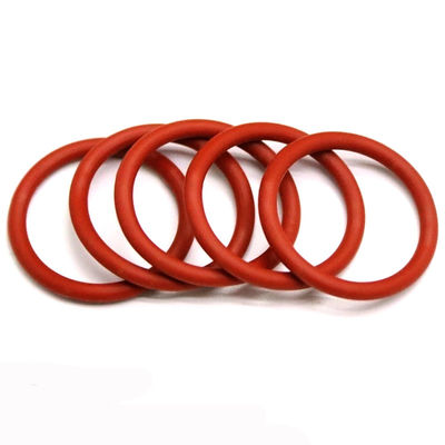 Water/Dust/Oil Proof Red Silicone Rubber O Ring Payment Term 30% Deposit 70% Balance