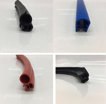 Steelness Insert Car Door Edge Protection Strip Rubber Strip Seals with Shore A 65 Hardness