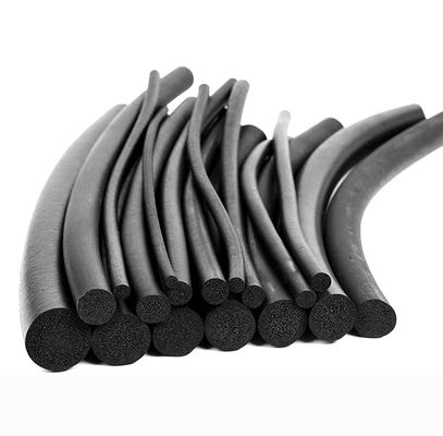 EPDM Solid Rubber Cord Extrusion for Round Seal in Any Color by Customized or Standard