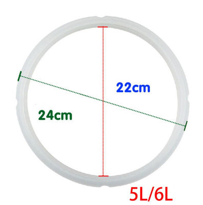Clear or Transparent Pressure Cooker Sealing Ring for Instant Pots 6qt 8qt -40C -240C