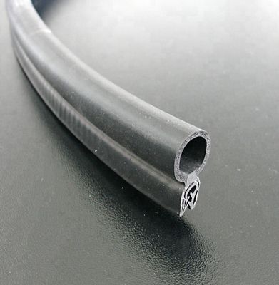 Custom Size Black Color Metallic EPDM Car Door Rubber Seals Strip for Industrial Needs