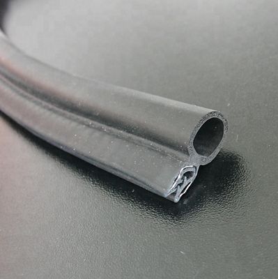 Custom Size Black Color Metallic EPDM Car Door Rubber Seals Strip for Industrial Needs