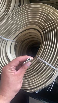 4inch PVC Cove Former for Carpet Edging Trim Vinyl Flooring Covers Skirting Capping Yes