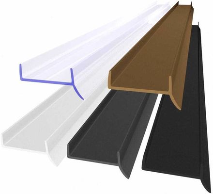 PVC Seal Strip for Plinth Transition Bar in Bathroom Kitchen Hardness 30-90 Shore A