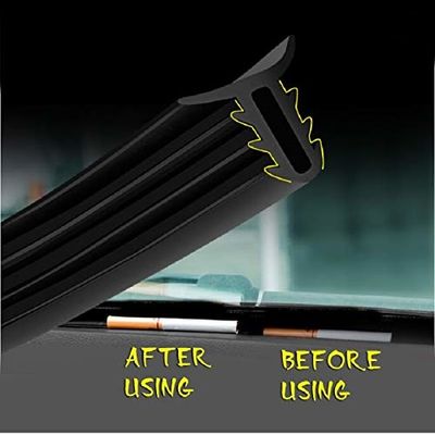Custom Shape Silicone Auto Edge Trim Rubber for Universal Car Dashboard Sealing Strip