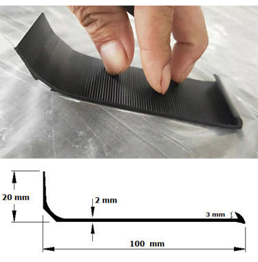 30mmx3.2mm PVC Vinyl Capping Strips and Cove Former for Professional Flooring Solutions