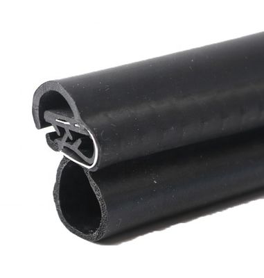 20-90 Shore Hardness EPDM Rubber Profile for Automatic Car Door Safety Edge Protection
