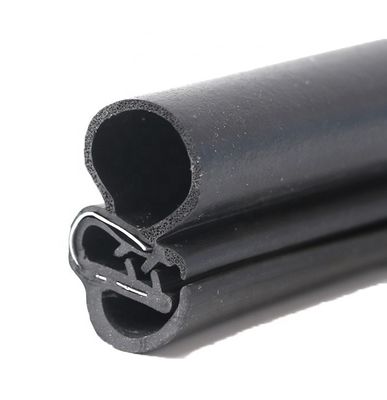 20-90 Shore Hardness EPDM Rubber Profile for Automatic Car Door Safety Edge Protection