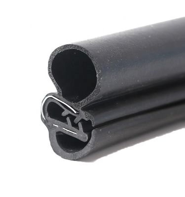 20-90 Shore Hardness EPDM Rubber Profile for Automatic Car Door Safety Edge Protection