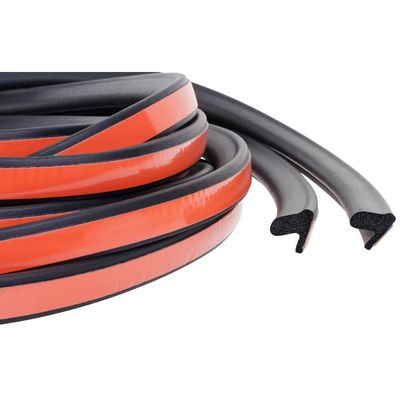 Co Extrusion V Shape Rubber Seal EPDM Foam Gasket for Cars and Other Vehicles