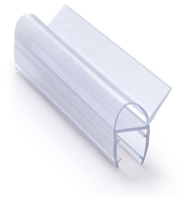 Silicone Curved Rubber Plastic Seal for Custom Shape H Shape PVC Bath Shower Screen