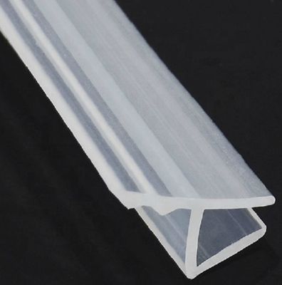Silicone Curved Rubber Plastic Seal for Custom Shape H Shape PVC Bath Shower Screen