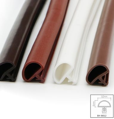 Extrusion Rubber Seal Tape for Wooden Door Window Frame PVC TPE Silicone D 12x6x4mm