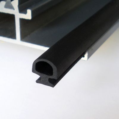 Extrusion Rubber Seal Tape for Wooden Door Window Frame PVC TPE Silicone D 12x6x4mm