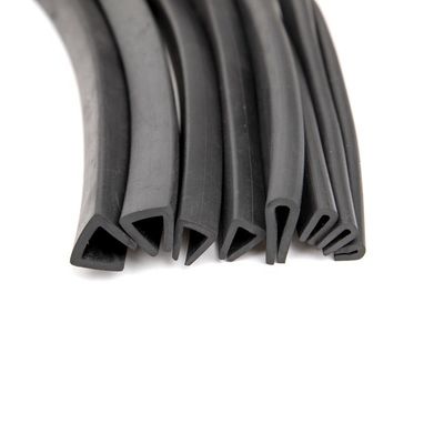 Flexible Rubber Edge Trims for Glass or Metal Sheets U Profile EPDM or PVC Extrusion