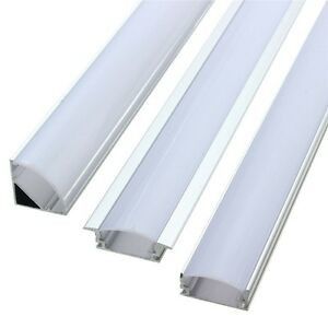 Waterproof Silicone Channel for 10mm Blue LED Strip Lights Sample and Installation