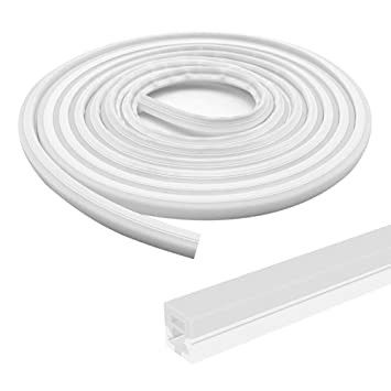 Waterproof Silicone Channel for 10mm Blue LED Strip Lights Sample and Installation