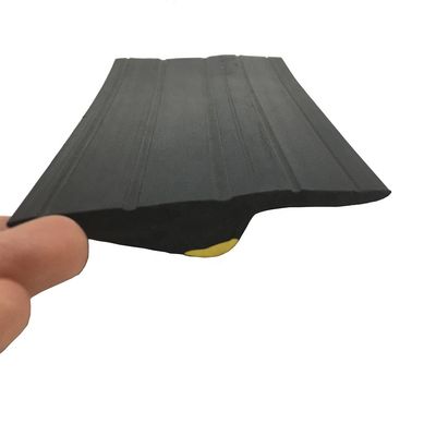Wind-Resistant Water Barrier Rubber Garage Door Threshold Trim Durable for 5 Years