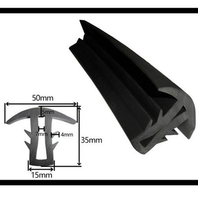 Custom Shape Industrial T-Shape Extrusion Rubber Sealing Strip for Solar Photovoltaic Panel