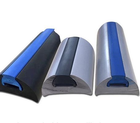 Custom Shape Boat Fenders Absorbing and Deflecting Impacts with Rubber Gunwale Molding