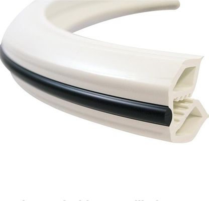 Custom Shape Boat Fenders Absorbing and Deflecting Impacts with Rubber Gunwale Molding