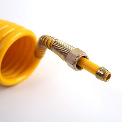 90mm Cycles Coiled Nylon Emergency Air Brake Hose Assembly for Semi Truck Applications