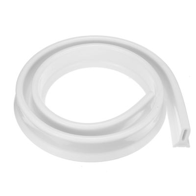 30x50mm 1.18"x1.97" Moulding Kitchen Sink Splash Guard Self-Adhesive Water Blocking Strip