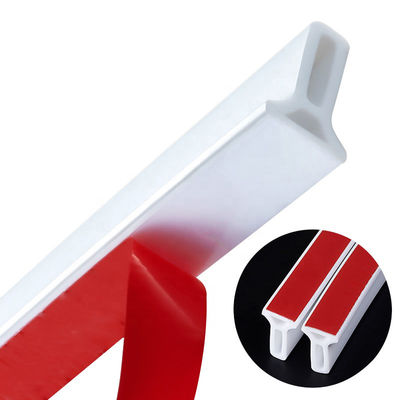 30x50mm 1.18"x1.97" Moulding Kitchen Sink Splash Guard Self-Adhesive Water Blocking Strip