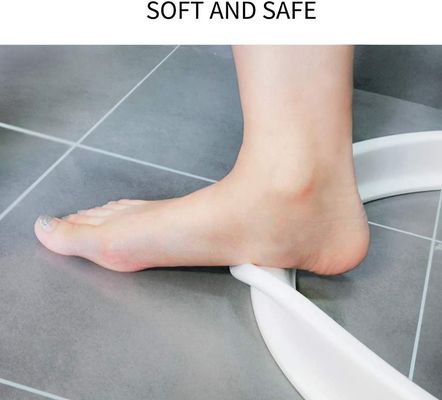 Customizable Self Adhesive Silicone Shower Water Stopper for Bathroom Threshold Barrier