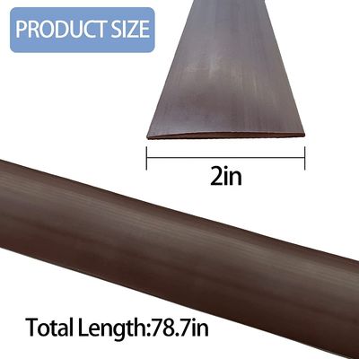 Flooring Connection Repair Grey PVC Threshold Seam Cover Strip with Flexible Material
