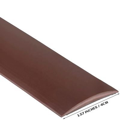 Wood Crevice Joining Strip for Flooring Transition and Threshold in Black/White PVC