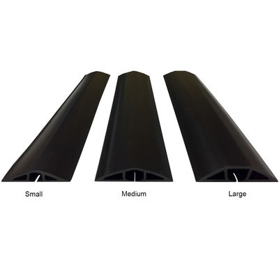 Protect Your Cables with 2 Channel Floor Cable Cover Environmentally Friendly Design