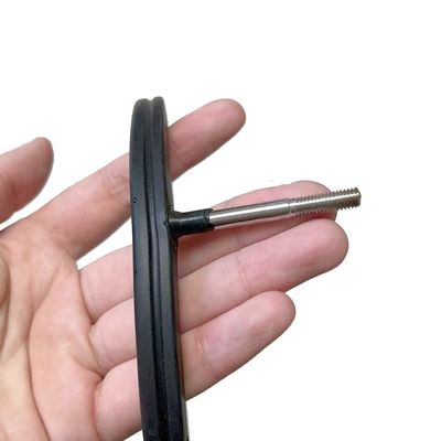 Custom All Size Silicone Rubber Inflatable Door Gasket with 250C Temperature Resistance