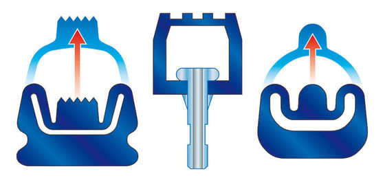 Custom All Size Silicone Rubber Inflatable Door Gasket with 250C Temperature Resistance