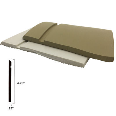 Customized Vinyl Wall Baseboard Plastic PVC Skirting Cove Base for Mass Production