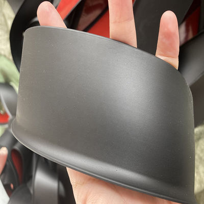 Soft PVC Flexible Waterproof Skirting Board with Moulding Processing and Glossy Finish