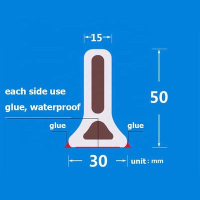 Kitchen and Bathroom Water Dam Barrier in PVC Material with Collapsible Feature