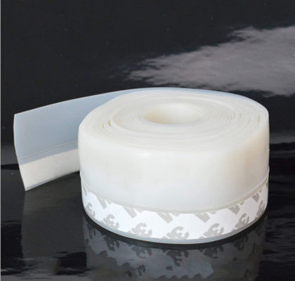 Grey Self-adhesive Silicone Rubber Door Bottom Seals for Improved Door Sealing Efficiency