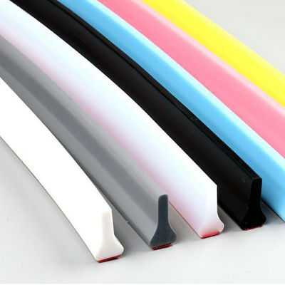 Bathroom Water Barrier Stopper for Collapsible Silicone Kitchen Shower Threshold