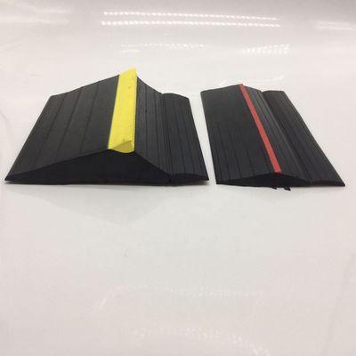 Black and Yellow 5"X1.18" Heavy Duty Weather Defender Garage Door Threshold Trim