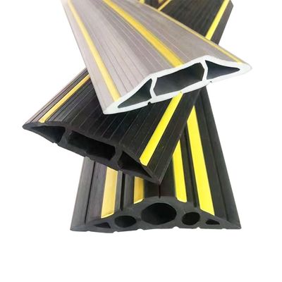 Environmentally Friendly Yellow Black Weather Defender XL Garage Door Threshold Floor Seal Water Stop