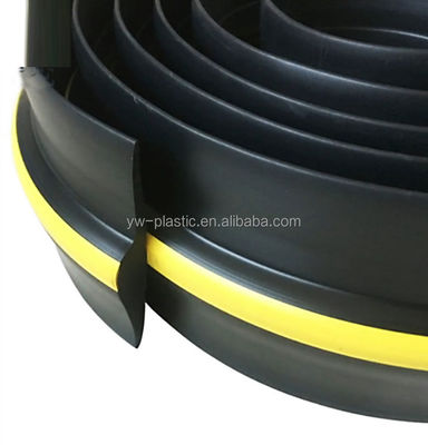 Environmentally Friendly Yellow Black Weather Defender XL Garage Door Threshold Floor Seal Water Stop