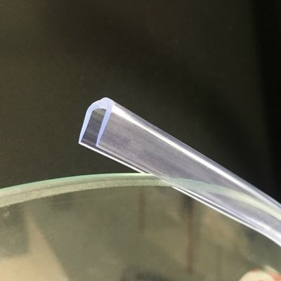 150C Temperature Clear U Channel Edge Protection Trim for Glass Custom Color/Size/Shape