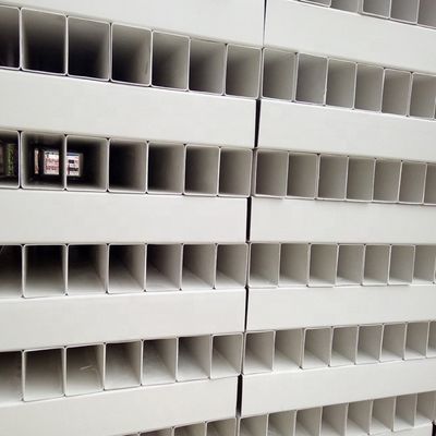 Customizable NFT Pipes PVC Channel 2 Meters Length 100x50mm for Hydroponic Growing