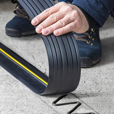95mm or 110mm Width Water Stopper Garage Door Bottom Rubber Threshold Trim