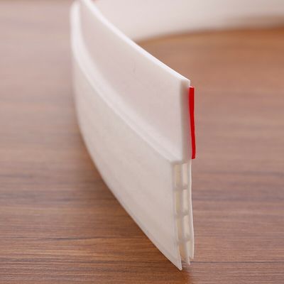 Black Silicone Door Weather Stripping Door Draft Stopper with Material Sample 5-7days