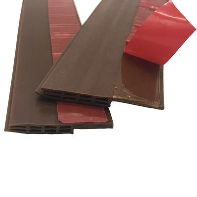 Black Silicone Door Weather Stripping Door Draft Stopper with Material Sample 5-7days